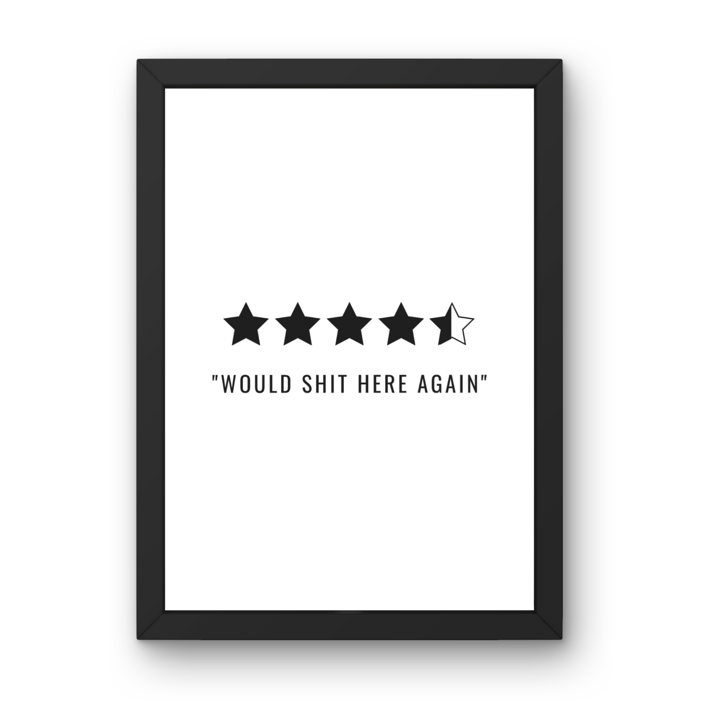 Would Shit Here Again Review