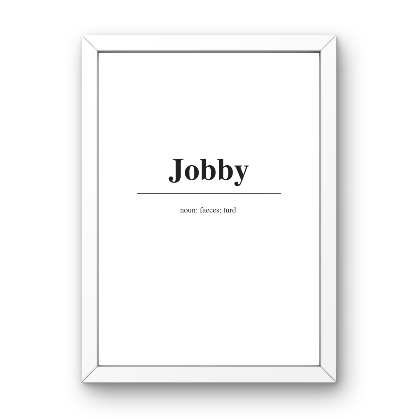 Jobby Definition