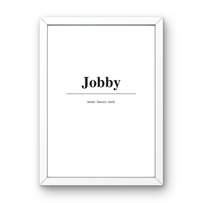 Jobby Definition