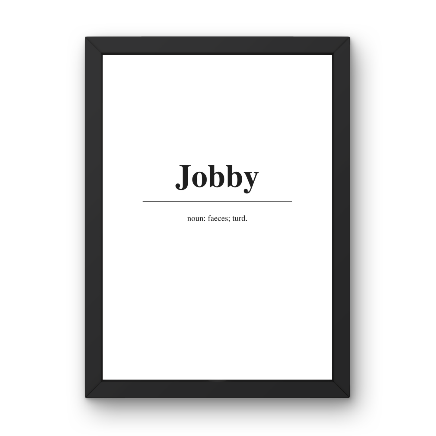 Jobby Definition