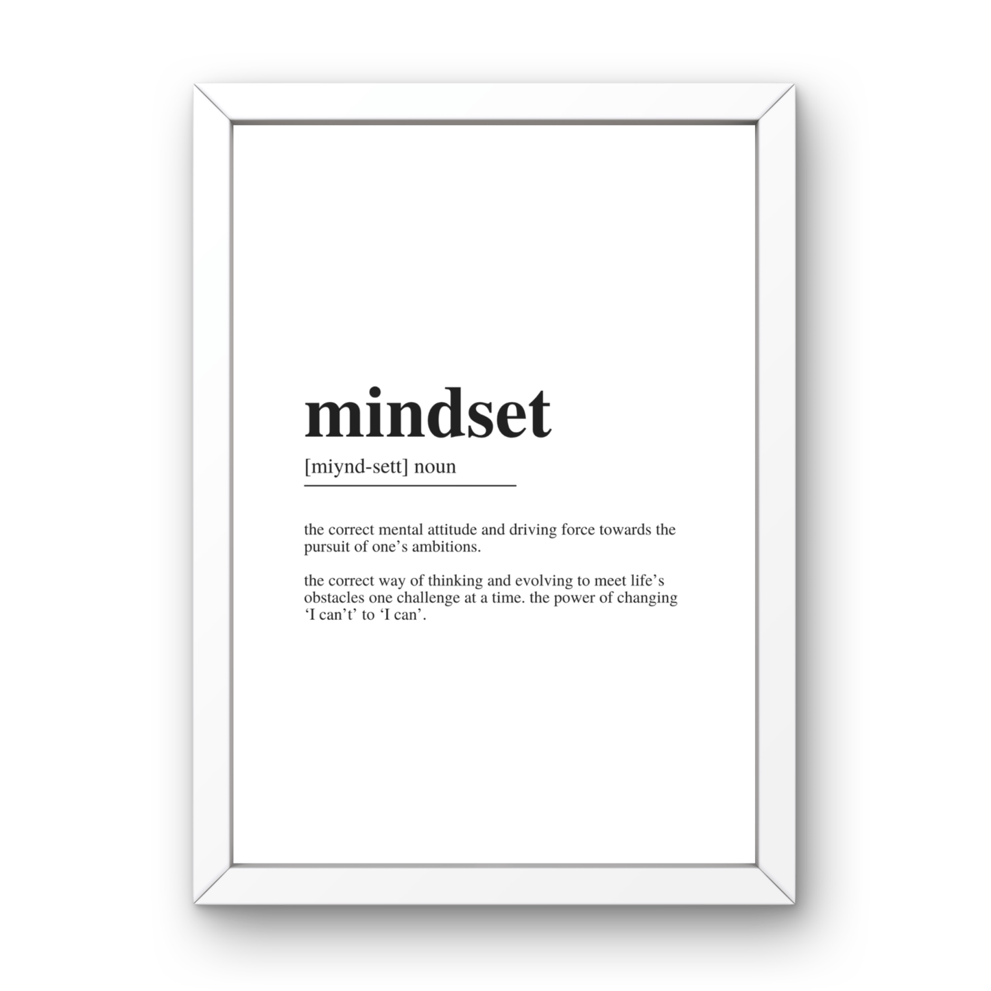 Mindset Definition