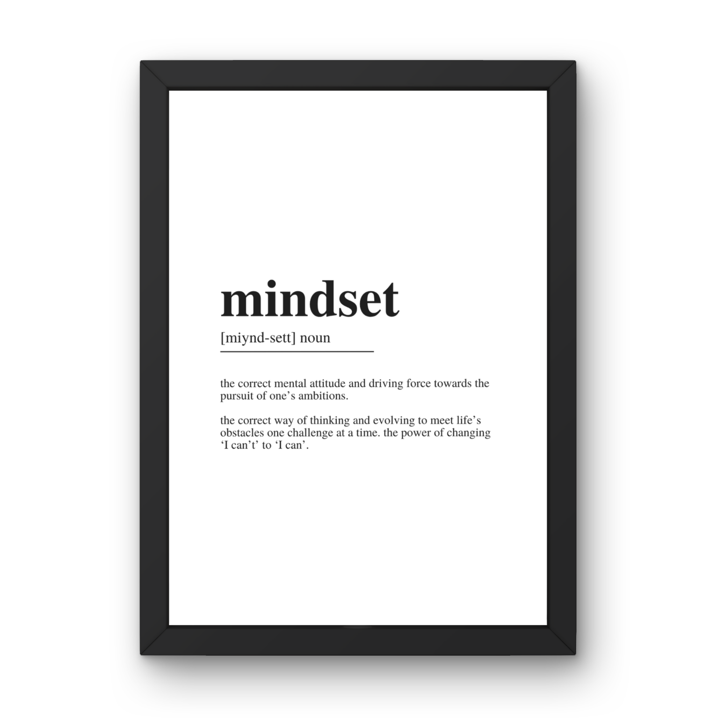 Mindset Definition