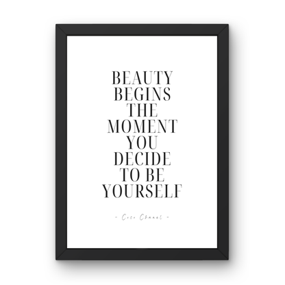 Beauty Begins Within