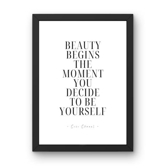 Beauty Begins Within