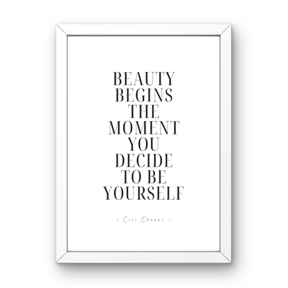Beauty Begins Within