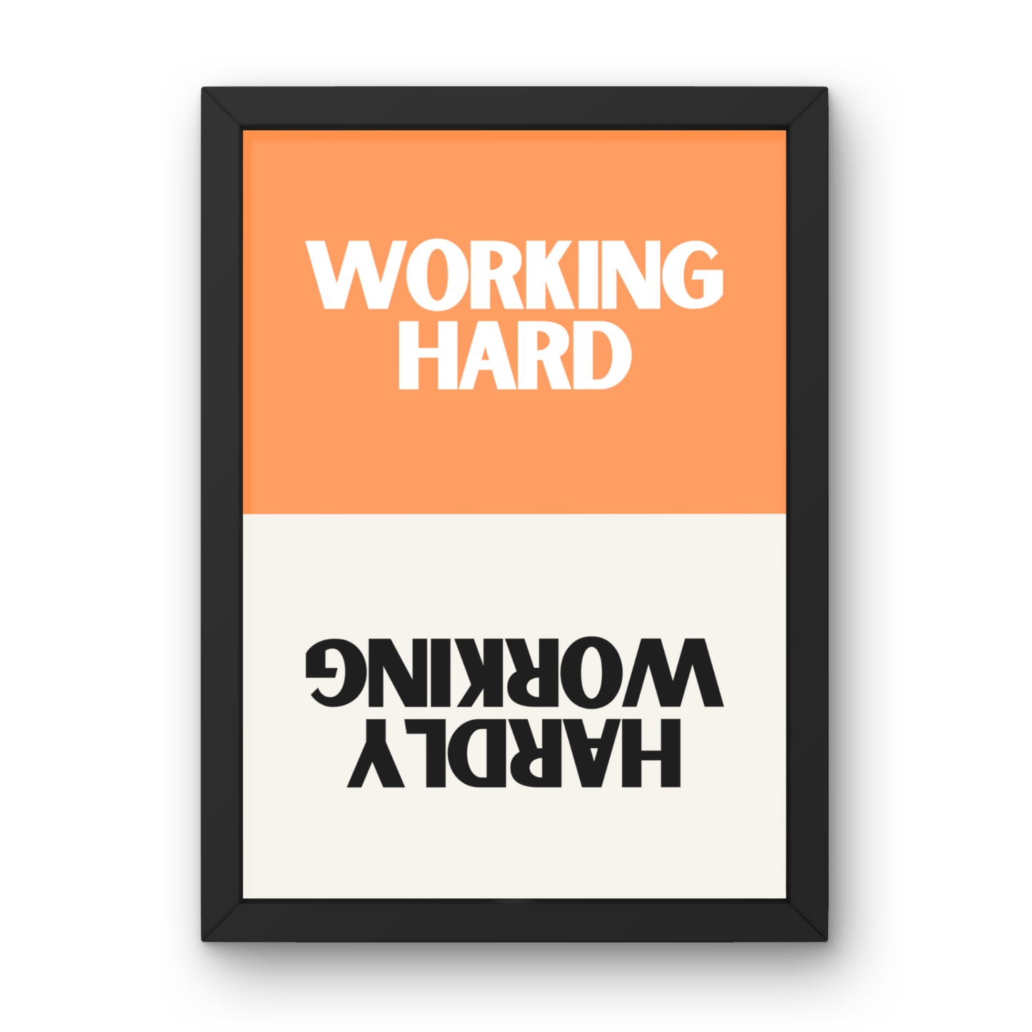 Working Hard or Hardly Working?