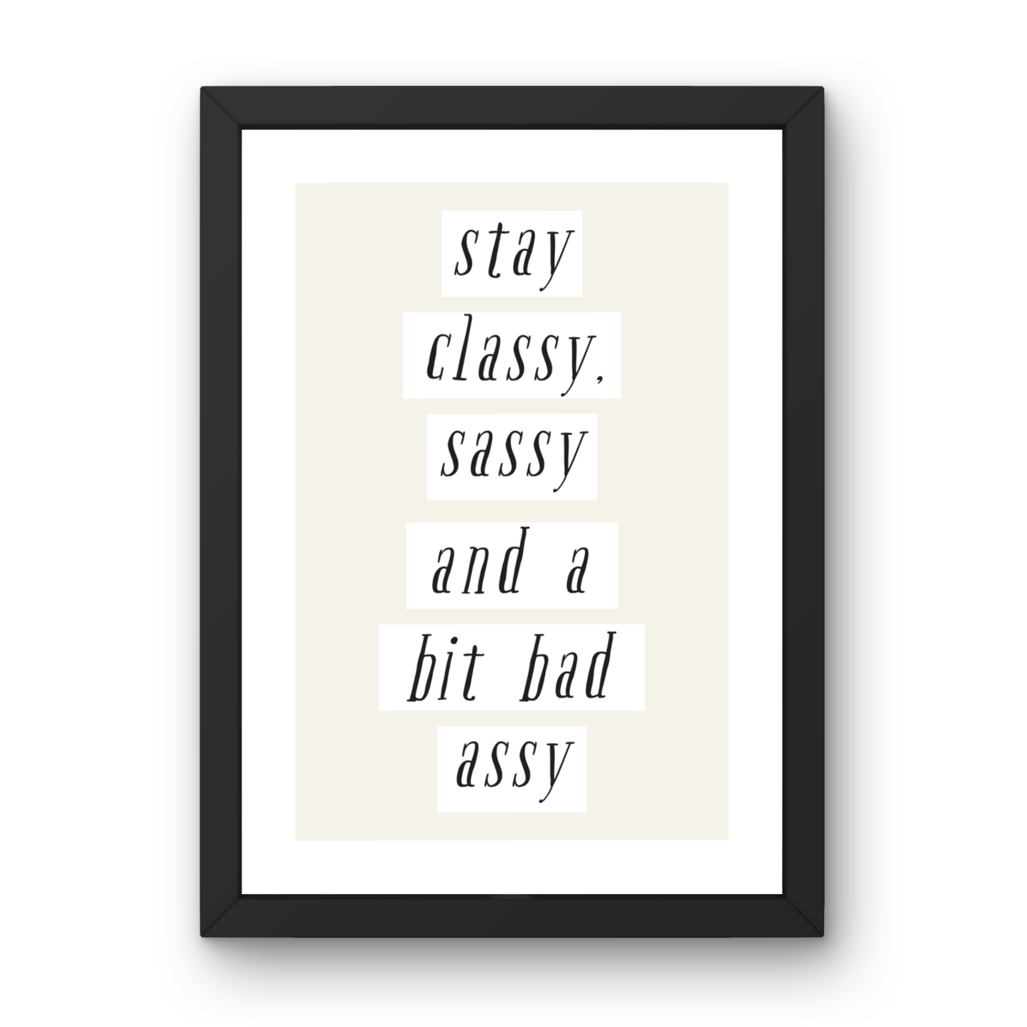 Stay Classy
