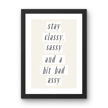 Stay Classy