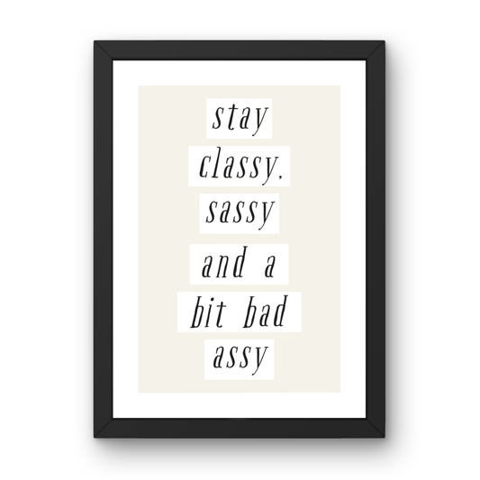 Stay Classy