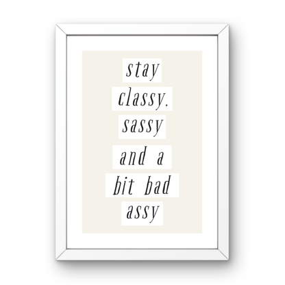 Stay Classy
