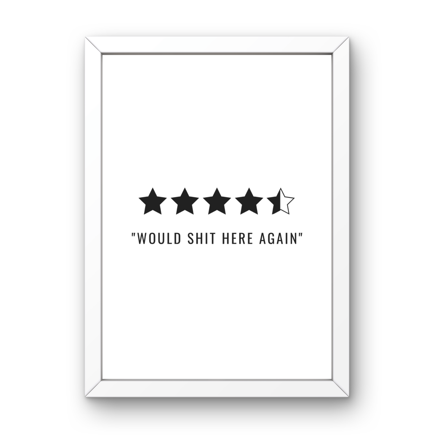 Would Shit Here Again Review
