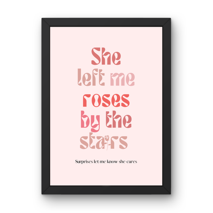 She Left Me Roses By The Stairs
