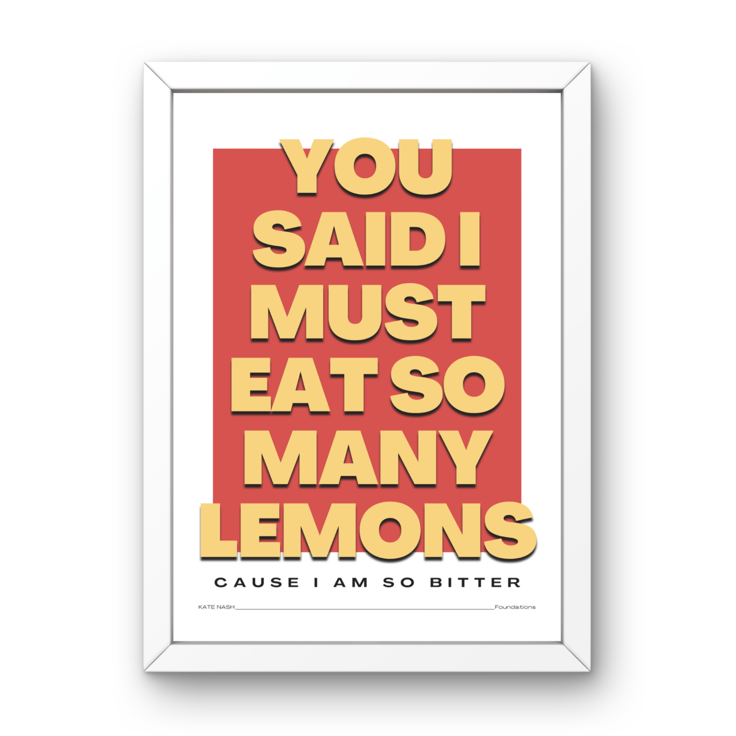 So Many Lemons