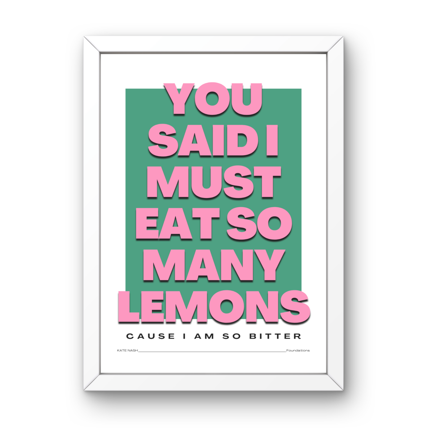 So Many Lemons