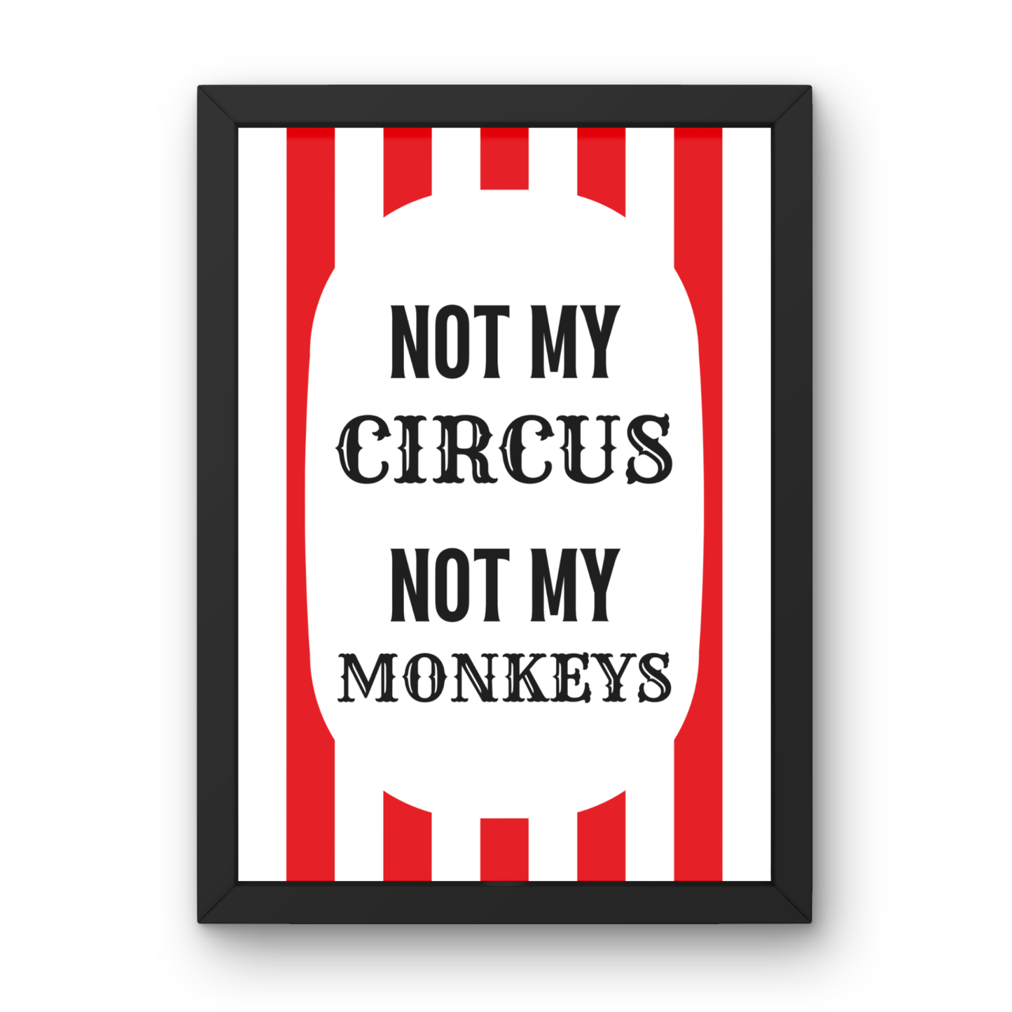 Not My Circus Not My Monkey