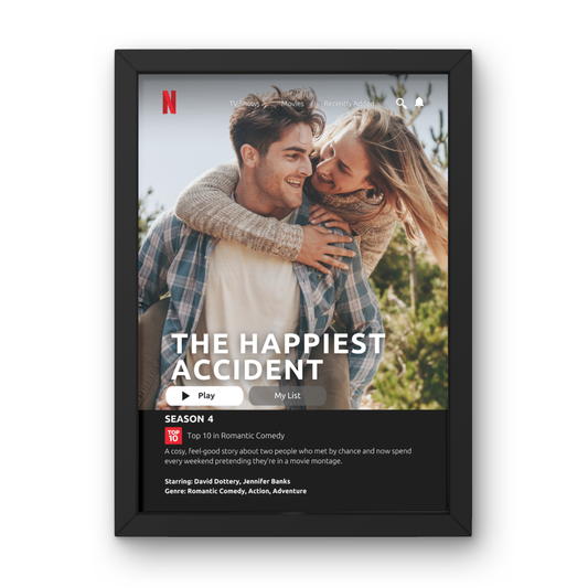 Netflix Inspired Personalised Print