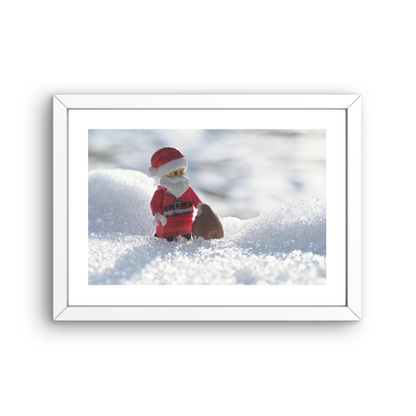 Santa on Snow