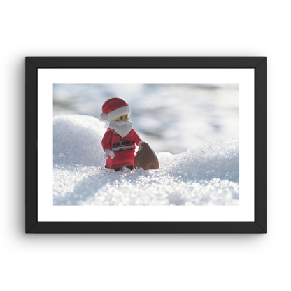 Santa on Snow